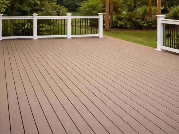 Stained Vitex deck and Handrail installation, Epsom, Auckland