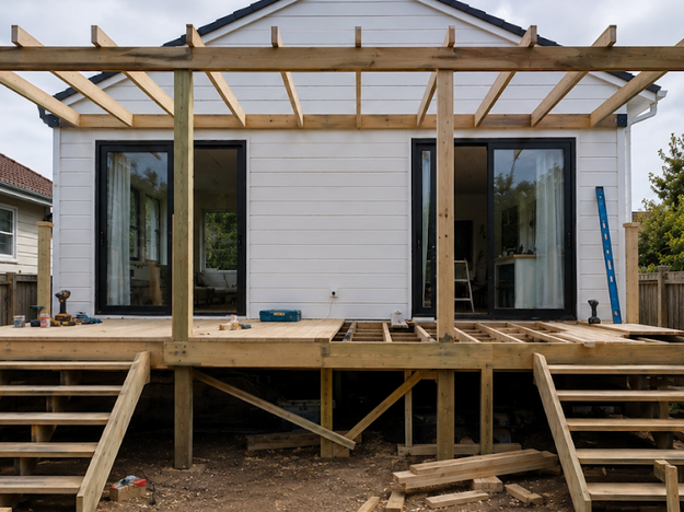 Vitex deck and Pergola build, Glendowie