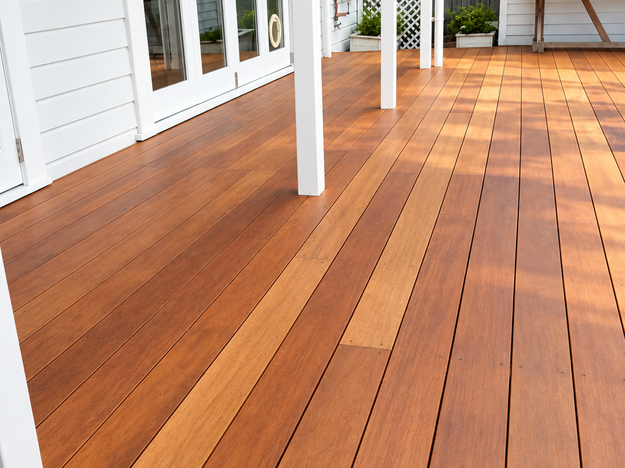 New build frame and 140 x 20 mm Kwila decking, Mt Eden 