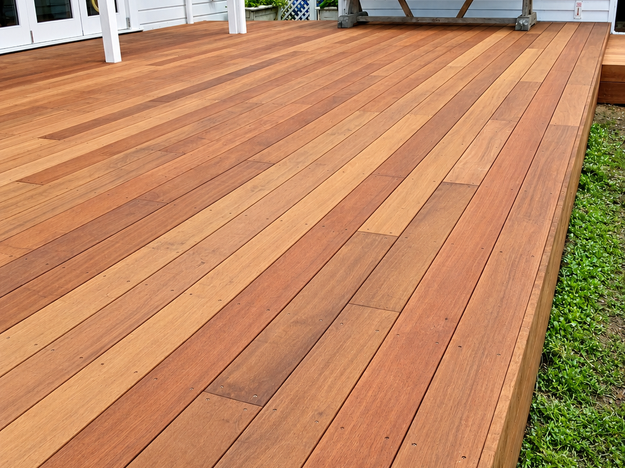 New build frame and 140 x 20 mm Kwila decking, Mt Eden 